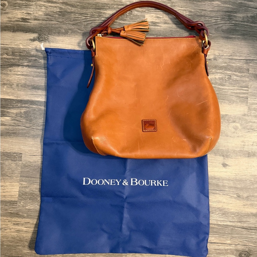 Dooney & Bourke Caramel Leather Tote